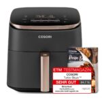 Cosori Turbo Blaze Chef Edition Single 6 L Stand-alone 1725 W Hot air fryer Black  Pink gold - imagine 2