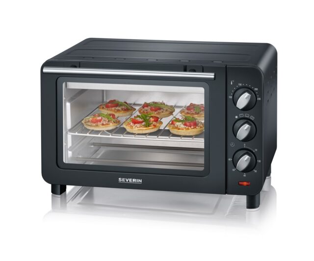 Severin TO 2042 toaster oven 14 L 1200 W Black - imagine 10