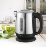 MAESTRO MR-027 electric kettle 1.2 L 1630 W Steel  Black - imagine 2
