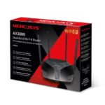 Mercusys MR80X | WiFi Router | AX3000 Dual Band, 4x RJ45 1000Mb/s - imagine 7