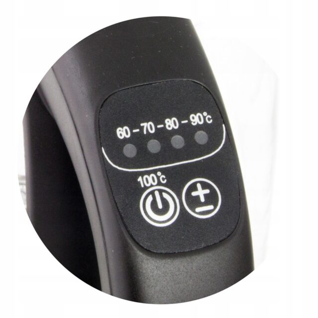 Esperanza EKK026 electric kettle 1.7 L 2200 W Black  Transparent - imagine 10