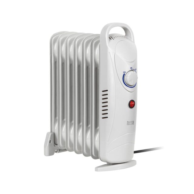 Teesa TSA8035 Electric Oil Heater White 800 W - imagine 3