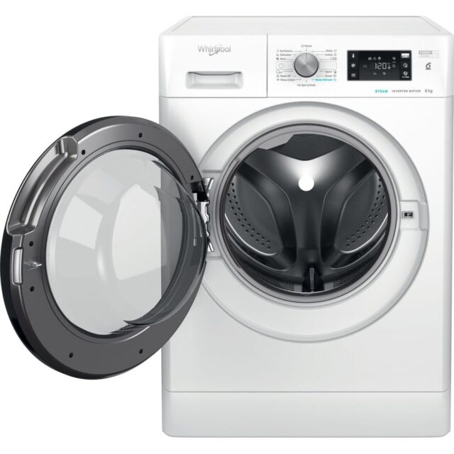 Whirlpool FFB 8458 BV EE washing machine Front-load 8 kg 1400 RPM White - imagine 4