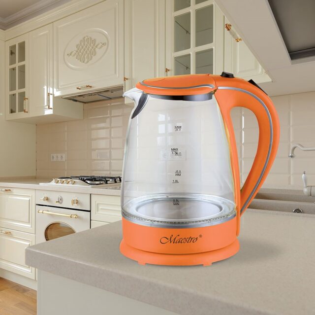 MAESTRO MR-064-ORANGE electric kettle - imagine 3