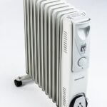 Ravanson OH-11 electric space heater Oil electric space heater Indoor White  Silver 2500 W