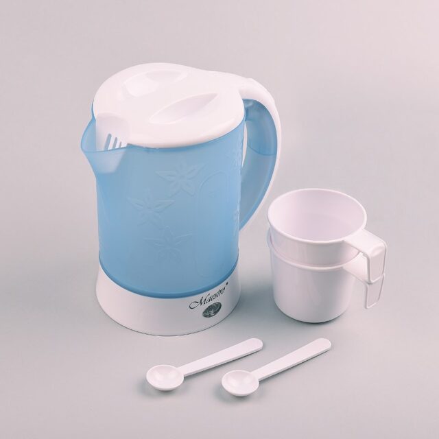 Feel-Maestro MR010 electric kettle 0.6 L Blue  White 600 W - imagine 6