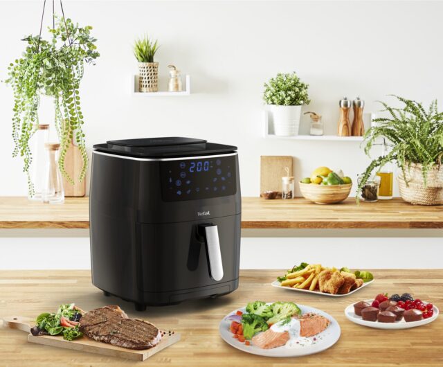 Tefal Easy Fry Grill & Steam FW2018 Single Stand-alone 1700 W Hot air fryer Black - imagine 5
