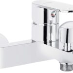 Wall-mounted bathtub mixer