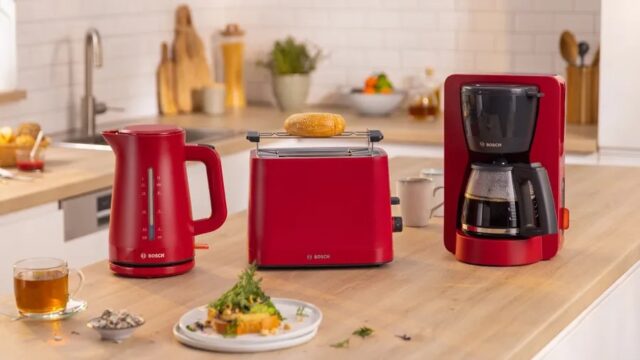 Bosch TWK3M124 electric kettle 1.7 L 2400 W Red - imagine 9