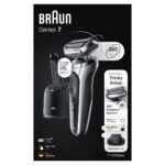 Braun Series 7 71-S7200c Foil shaver Trimmer Black  Silver - imagine 9