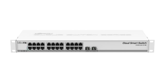 MikroTik CSS326-24G-2S+RM | Switch | 24x RJ45 1000Mb/s, 2x SFP+ - imagine 8