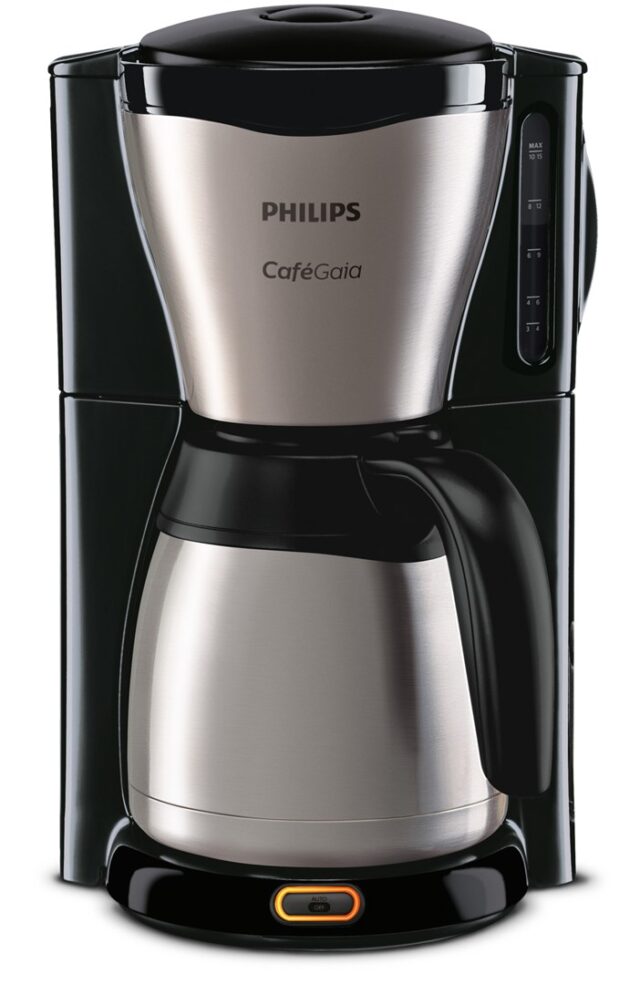 Philips Café Gaia Collection Café Gaia HD7546/20 Drip Filter Coffee Machine  thermo jug - imagine 3