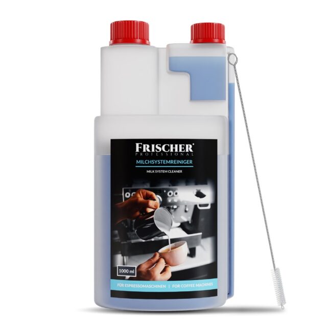 Frischer milk system cleaner 1l + brush 20 cm - imagine 3