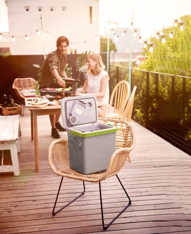 Severin TKB 2924 cool box 19 L Electric Green  Grey - imagine 9