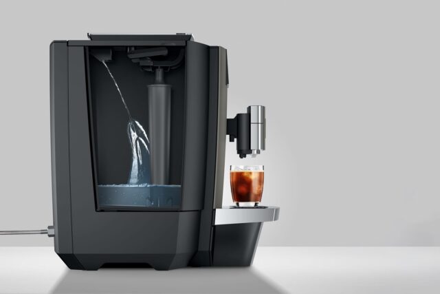 Jura X10c Dark Inox coffee machine (EA) - imagine 7