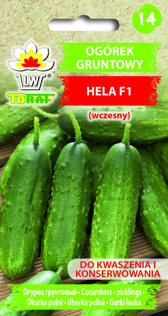 Toraf Nasiona warzyw | Ogórek Hela F1 | Opakowanie 5g - imagine 2