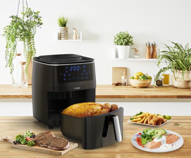 Tefal Easy Fry Grill & Steam FW2018 Single Stand-alone 1700 W Hot air fryer Black - imagine 6