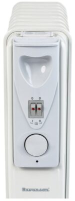 Ravanson OH-07 electric space heater Oil electric space heater Indoor Grey 1500 W - imagine 3