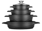Smile MGK-17 soup pot Black Aluminium