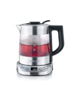 Severin WK 3473 electric kettle 1 L 2200 W Stainless steel  Transparent - imagine 7