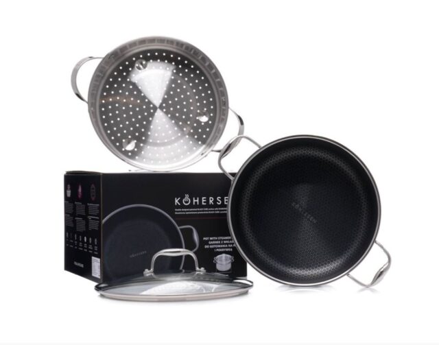Garnek Kohersen Black Cube 28 cm - imagine 8