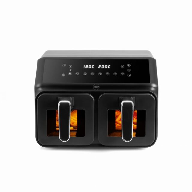 Double fat-free fryer  2200 W  capacity 8 l  LED display - imagine 7