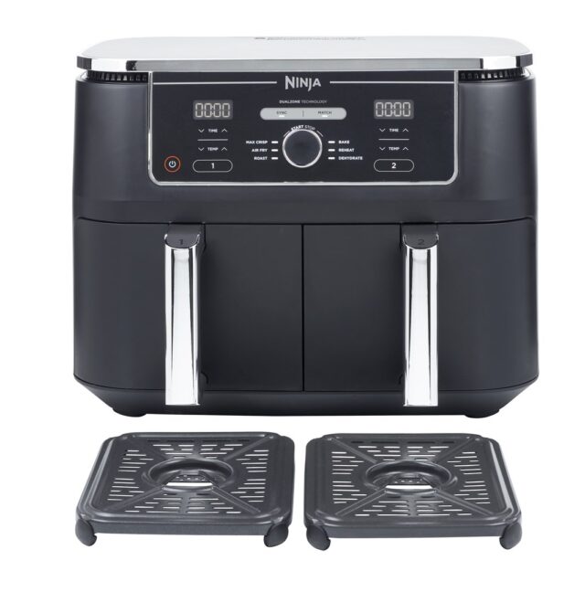 Ninja AF400EU fryer Double 9.5 L Stand-alone 2470 W Hot air fryer Black - imagine 6