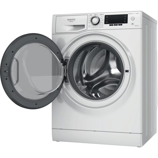Hotpoint NDD 11725 DA EE washing machine Front-load 11 kg 1600 RPM White - imagine 3