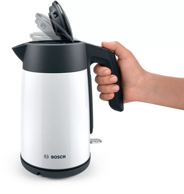 Electric kettle Bosch TWK 7L461  2400 W  1.7 l White - imagine 5