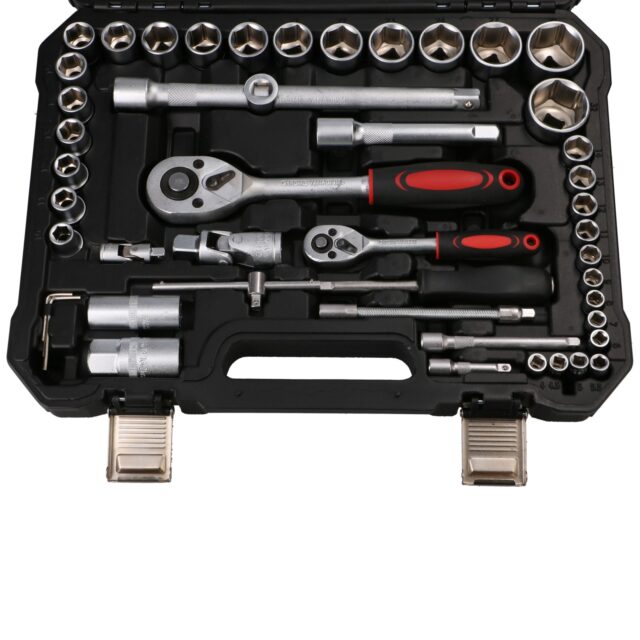 Extralink Powerlink | Tool Set | Socket Wrenches, Case, 61 Pieces - imagine 3