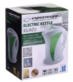Esperanza EKK018G Electric kettle 1.7 L  White / Green - imagine 6
