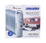 Mesko Home MS7805 Indoor White 1000 W Oil electric space heater - imagine 6