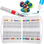 Extralink | Zestaw markerów akrylowych 48 kolorów | do malowania 48 szt