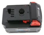 PATONA Platinum 18V Battery for Milwaukee M18 with USB-C port PD45W Black - imagine 5