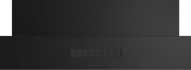 Bosch Serie 2 DWB66BC60 cooker hood Wall-mounted Black 621 m3/h B - imagine 2