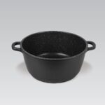 Maestro MR-4616C Pot with lid 16 cm 1 l Black - imagine 4