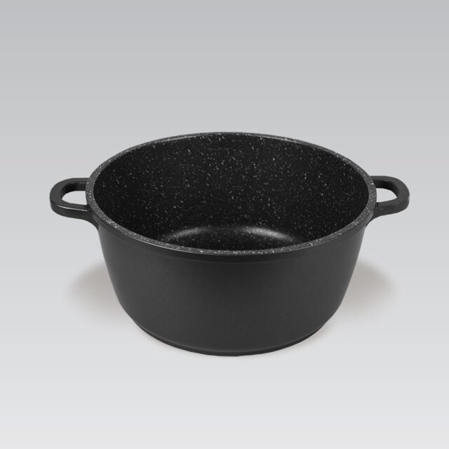 Maestro MR-4616C Pot with lid 16 cm 1 l Black - imagine 4