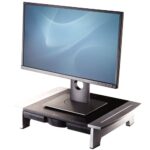 Fellowes MonitorstĂ¤nder bis 28  Max.36KG verstellbar schwarz