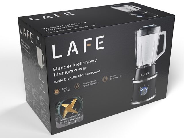 LAFE Table Blender TITANIUMPOWER 1300 W 1.5 L Black - imagine 9