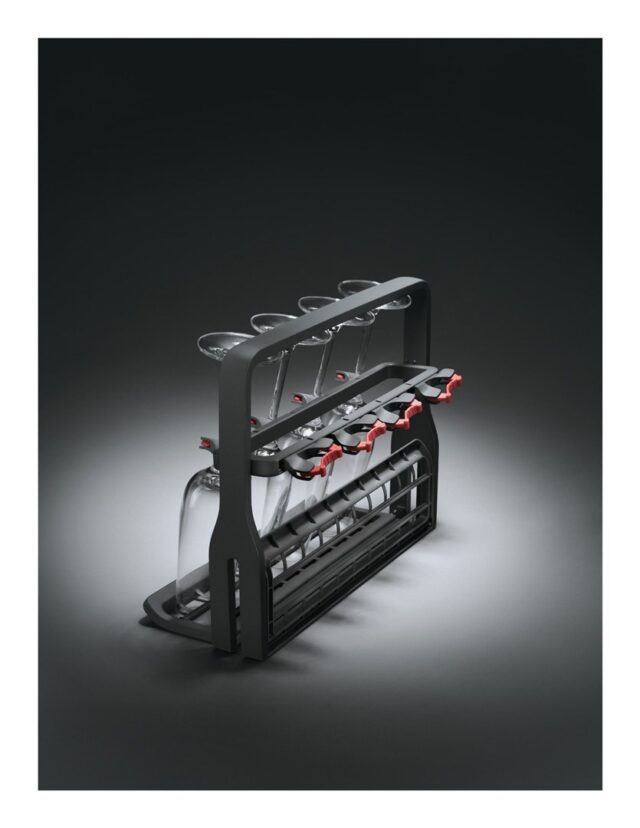 AEG A9SZGB01 dishwasher part/accessory Grey Cup & wine glass basket - imagine 5