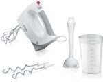 Bosch MFQ3540 mixer Hand mixer 450 W Grey  White - imagine 5