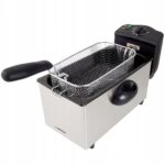 Esperanza FALAFEL Single 3 L Stand-alone 2200 W Deep fryer Black  White - imagine 6