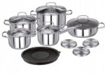 Smile 14-piece cookware set MGK-22 with cutting board set