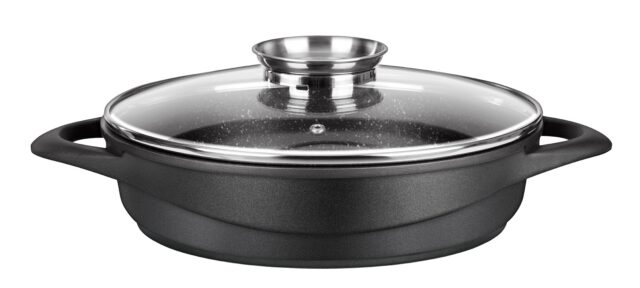 Smile MGK-17 soup pot Black Aluminium - imagine 2