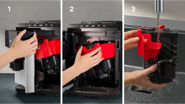 SIEMENS TP511R01 ESPRESSO MACHINE - imagine 5