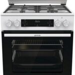 Gorenje GKS6C71WF Freestanding cooker with oven White
