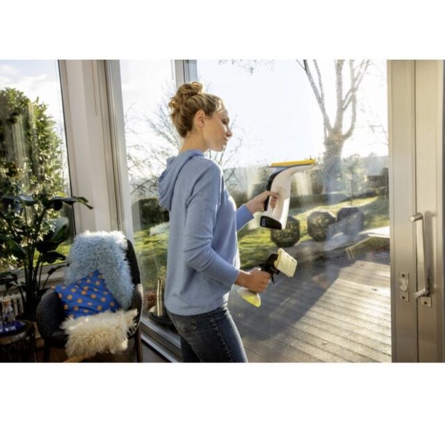 Kärcher WV 4-4 PLUS Battery set electric window cleaner 0.15 L Black  White  Yellow - imagine 7