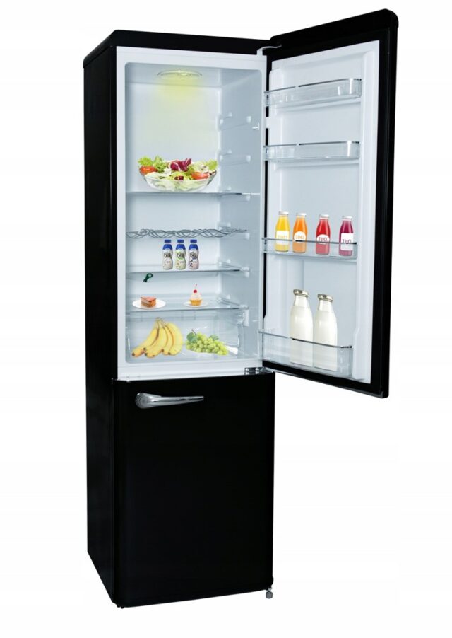 Retro fridge-freezer Ravanson LKK-250RB - imagine 4