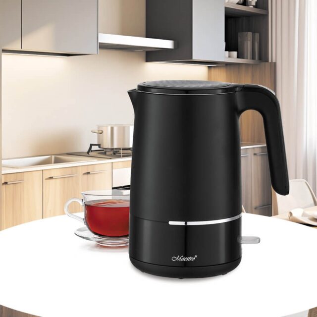 Maestro MR-037 electric kettle 1.7 L 1800 W (MR-037-BLACK) Black - imagine 2