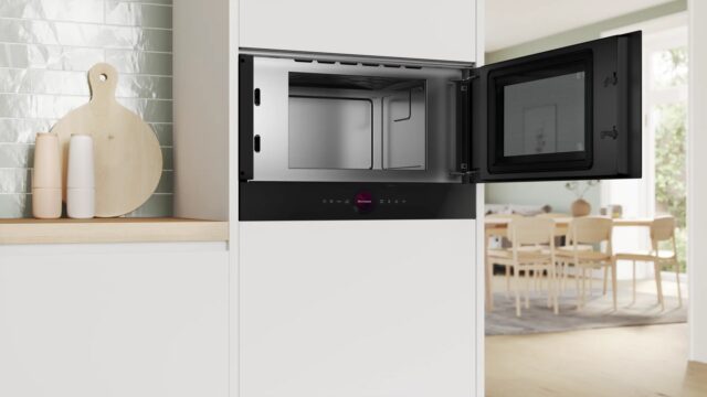 Bosch Serie 8 BFR7221B1 microwave Black Solo microwave Built-in 21 L 900 W - imagine 4